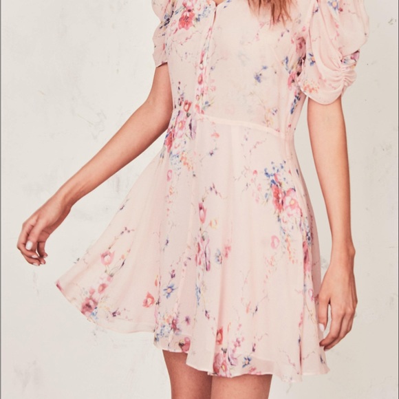 NWT Love Shack Fancy Cora mini dress in Duchess - Picture 2 of 5